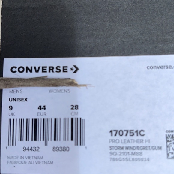 CONVERSE PRO LEATHER HI MENS - Picture 15 of 16